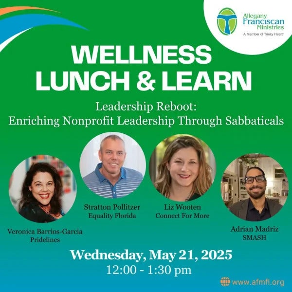 Wellness Lunch and Learn with Dr.'s Barrios-Garcia, Pollitzer, Wooten and Madriz